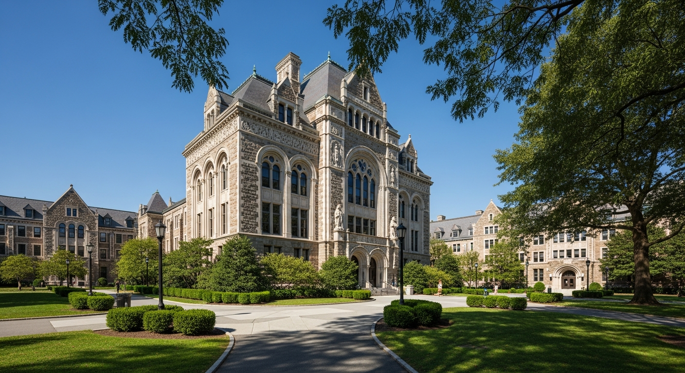 main administration building