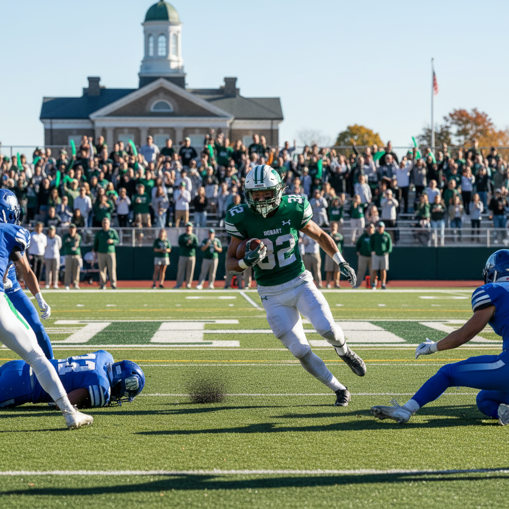 Sports Hobart Football At Boswell Field