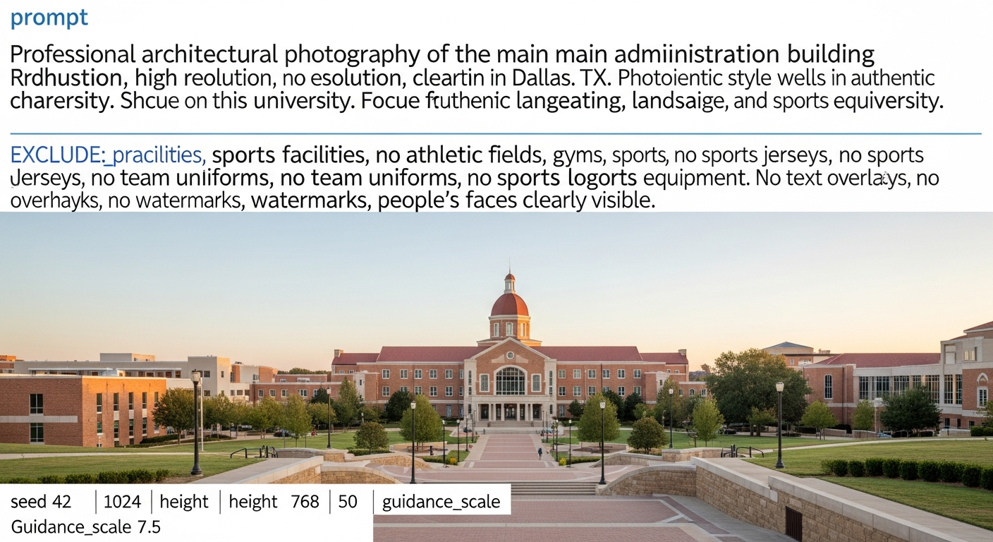 main administration building