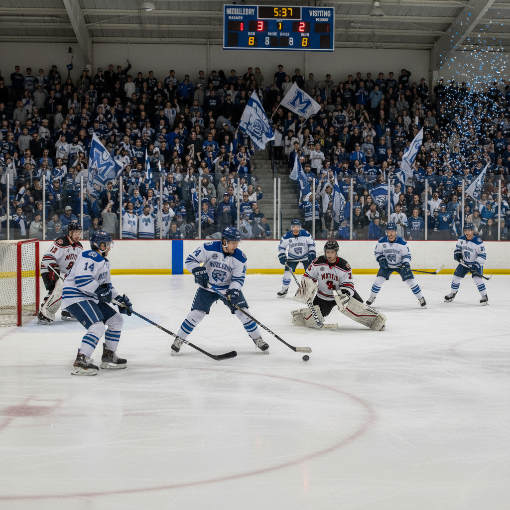 Sports Hockey Arena Excitement