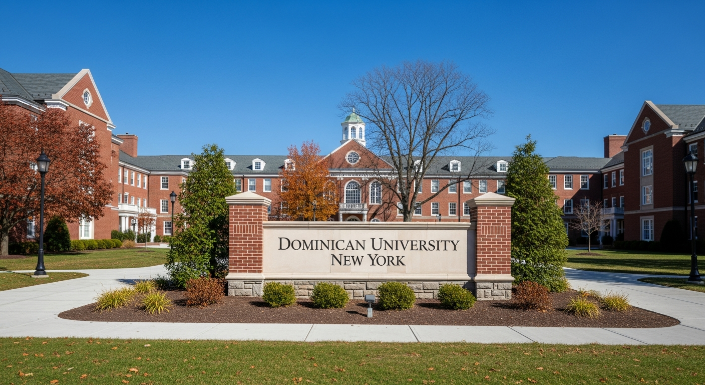 iconic campus entrance gate or sign