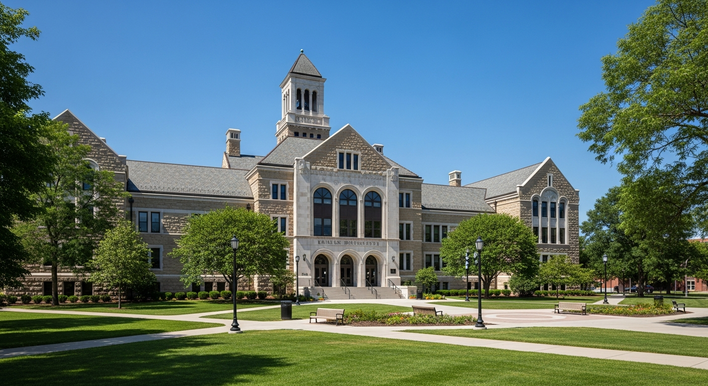 main administration building