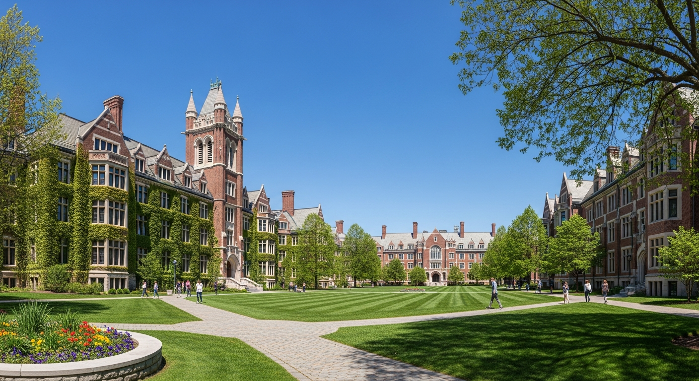 central quad or green space