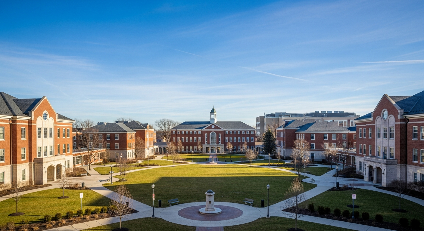 central quad or green space