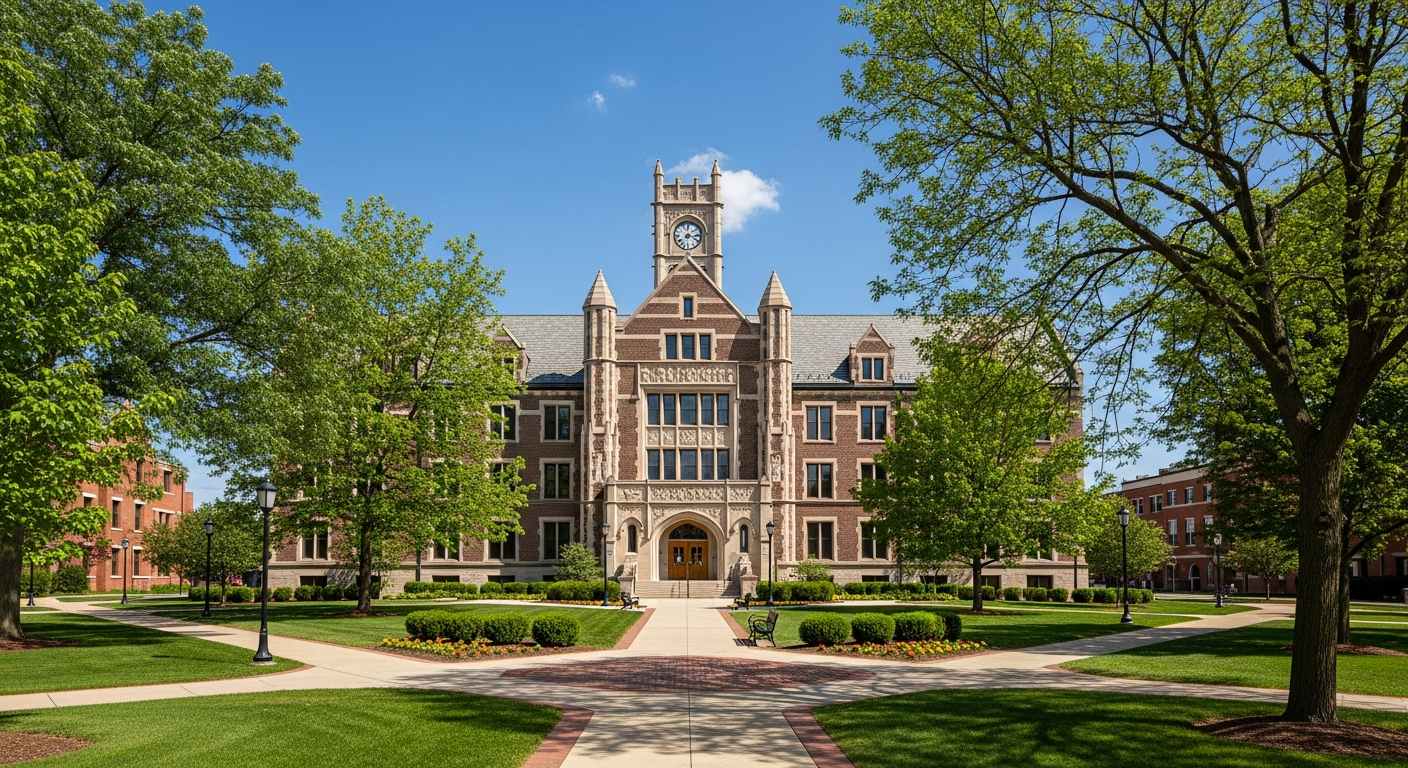 main administration building