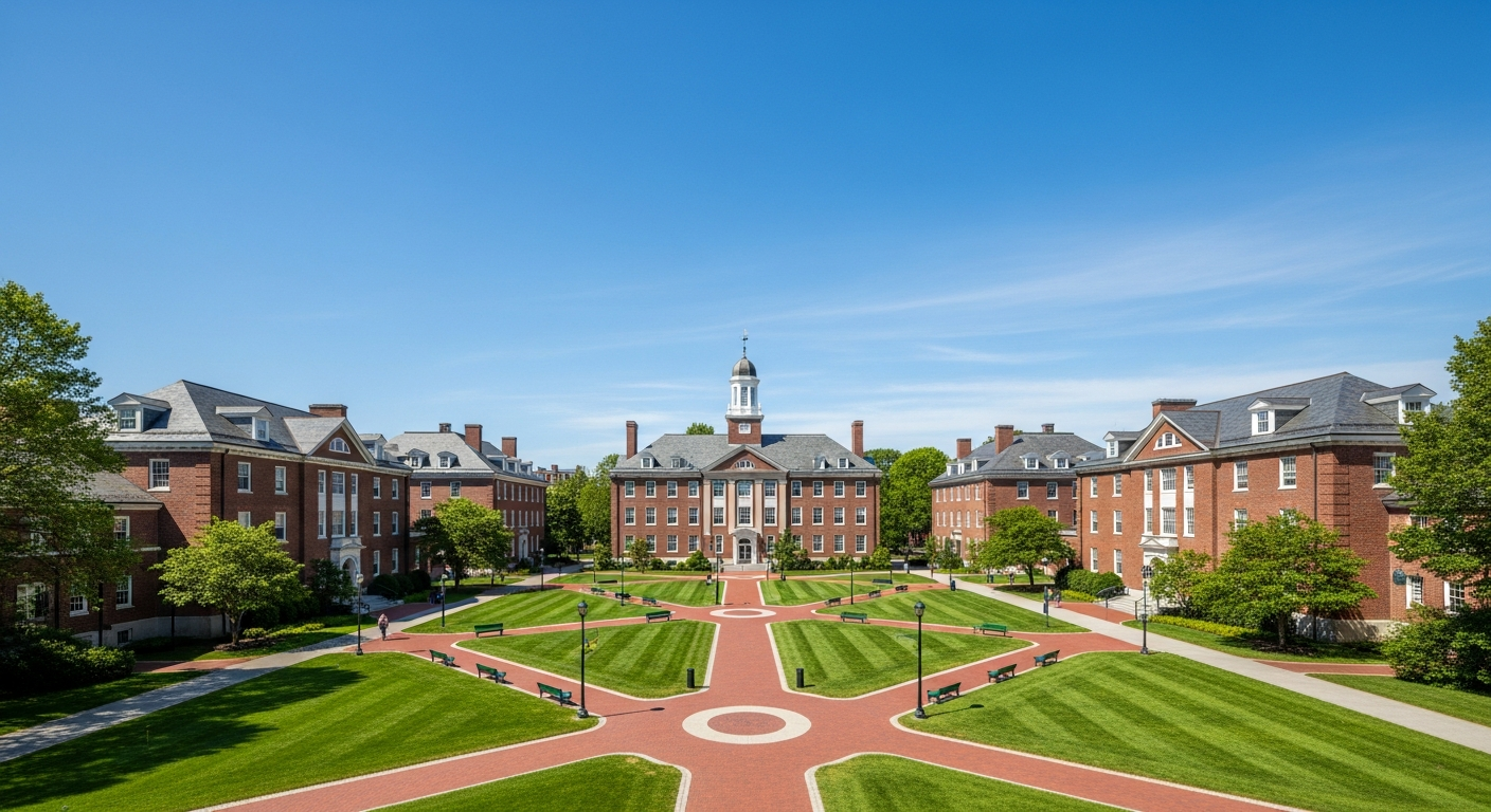 central quad or green space