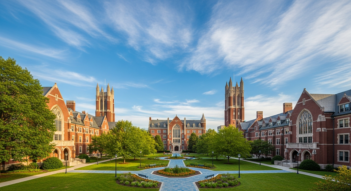 central quad or green space