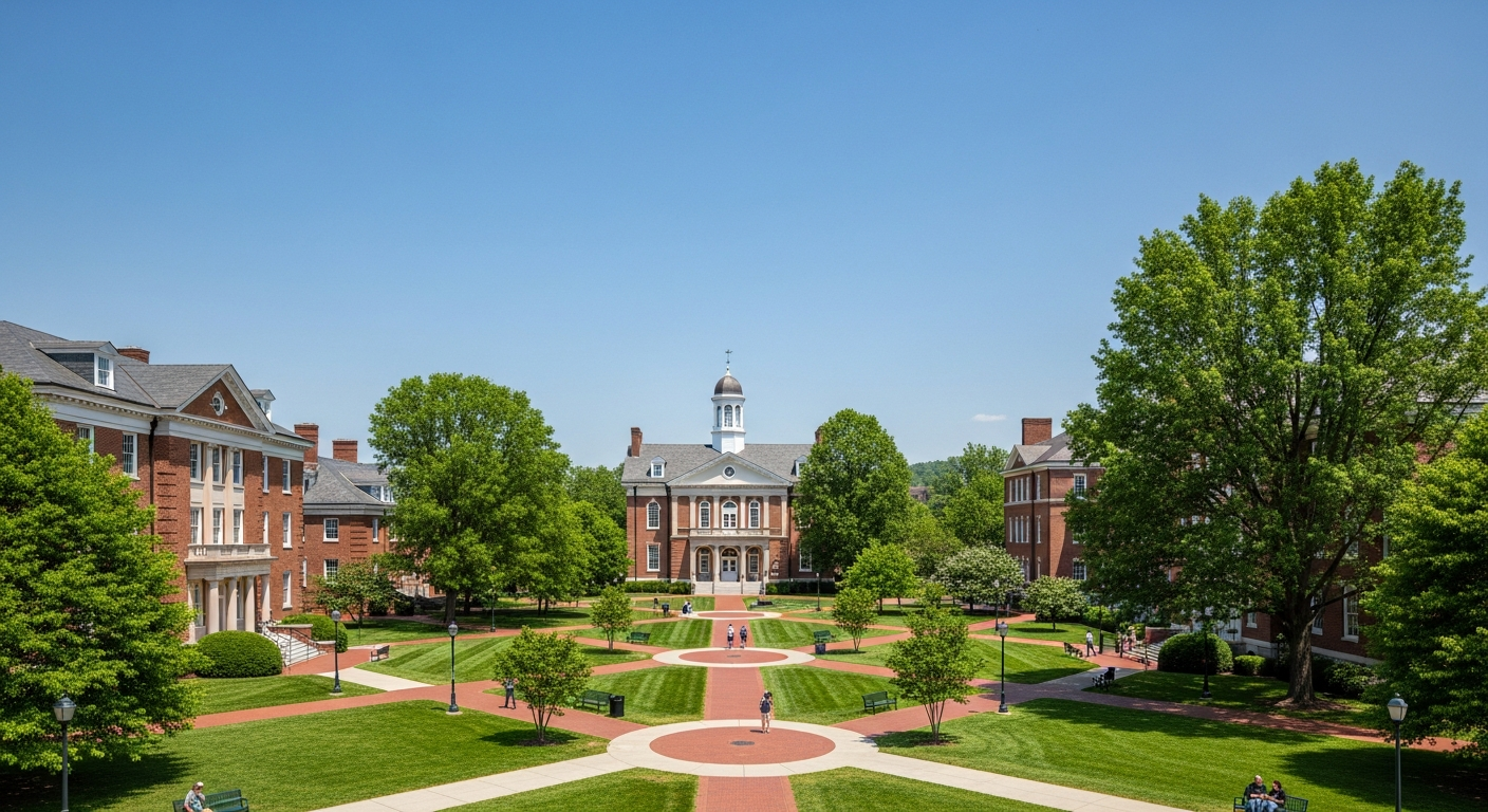 central quad or green space