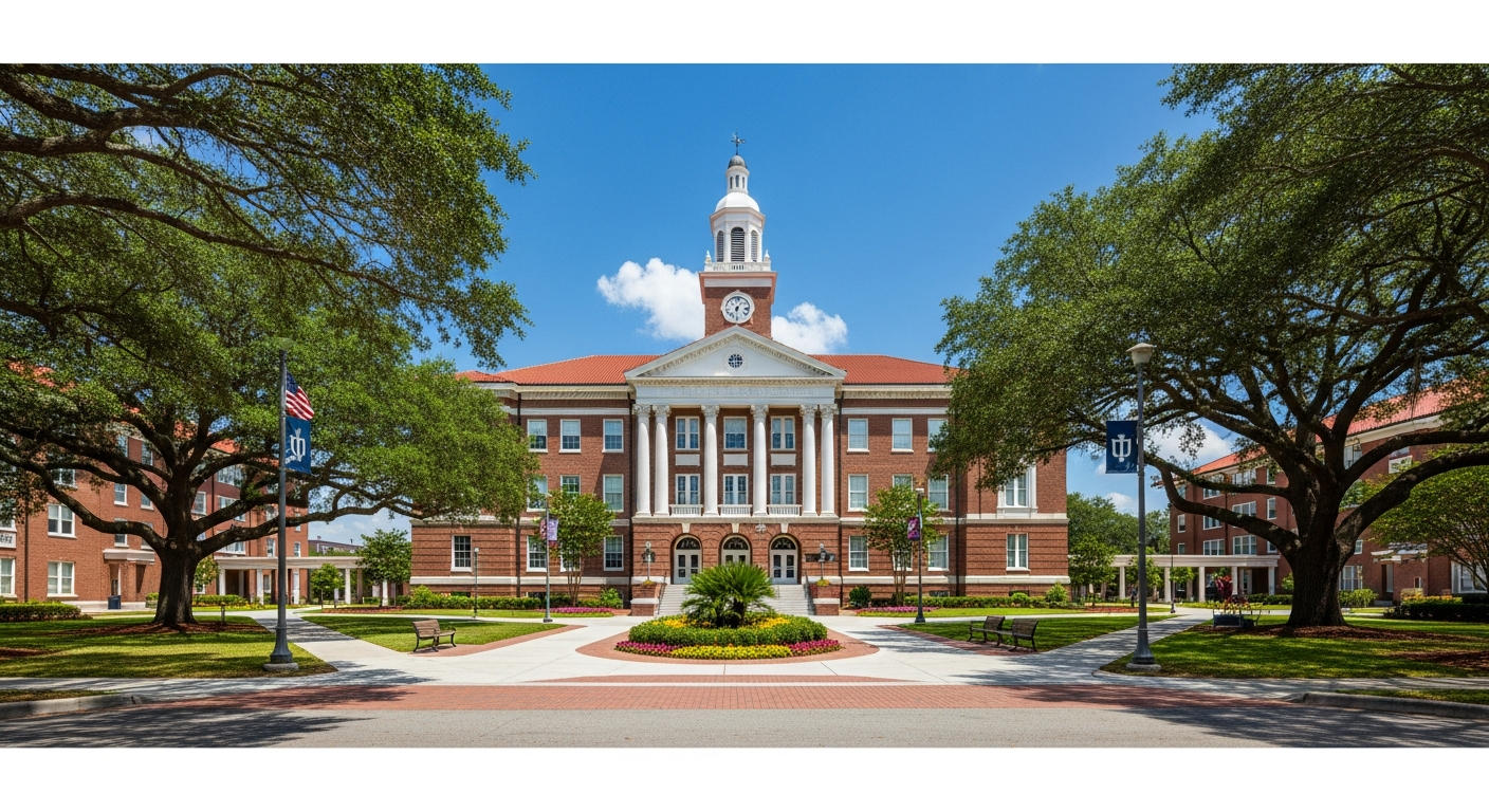 main administration building
