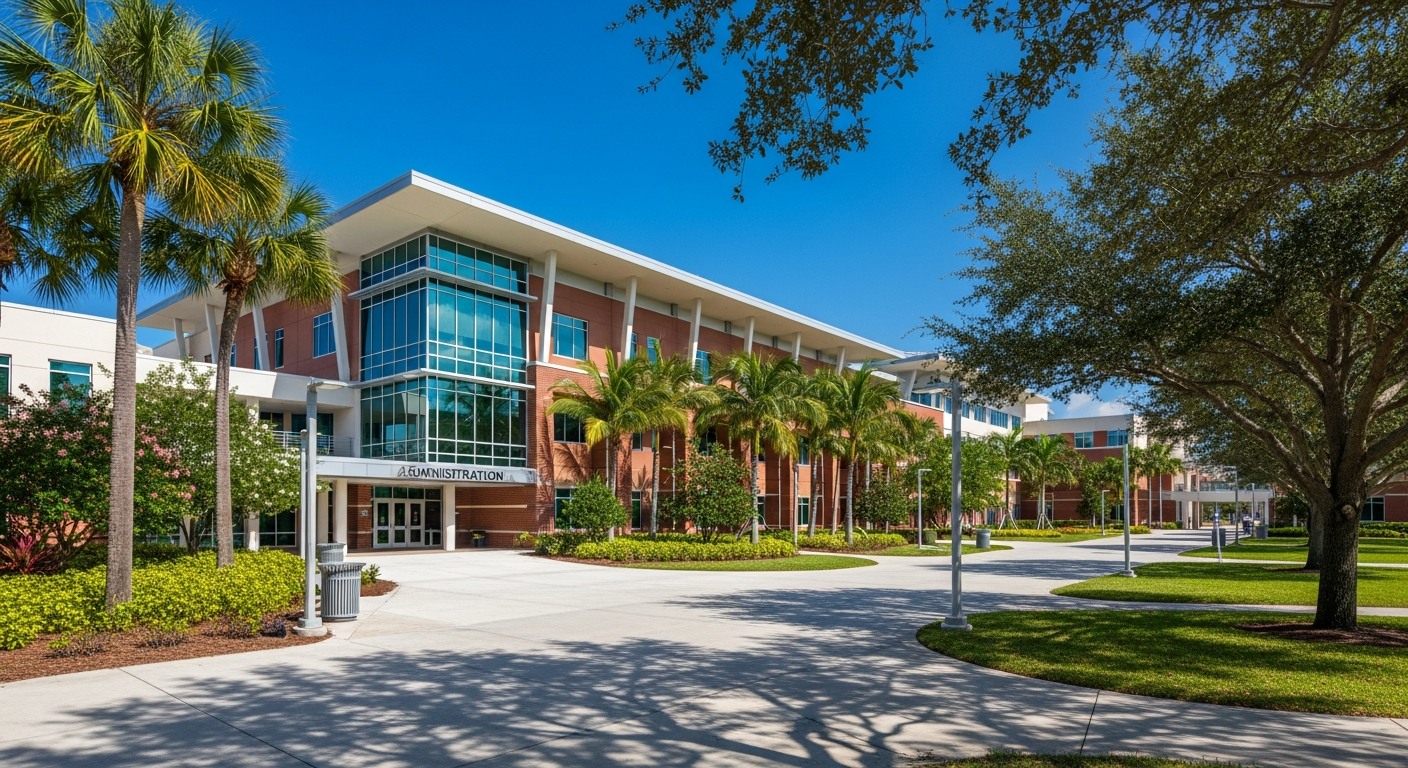 main administration building