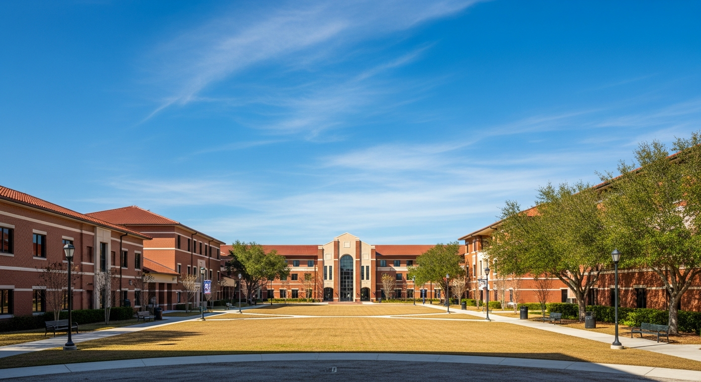 central quad or green space