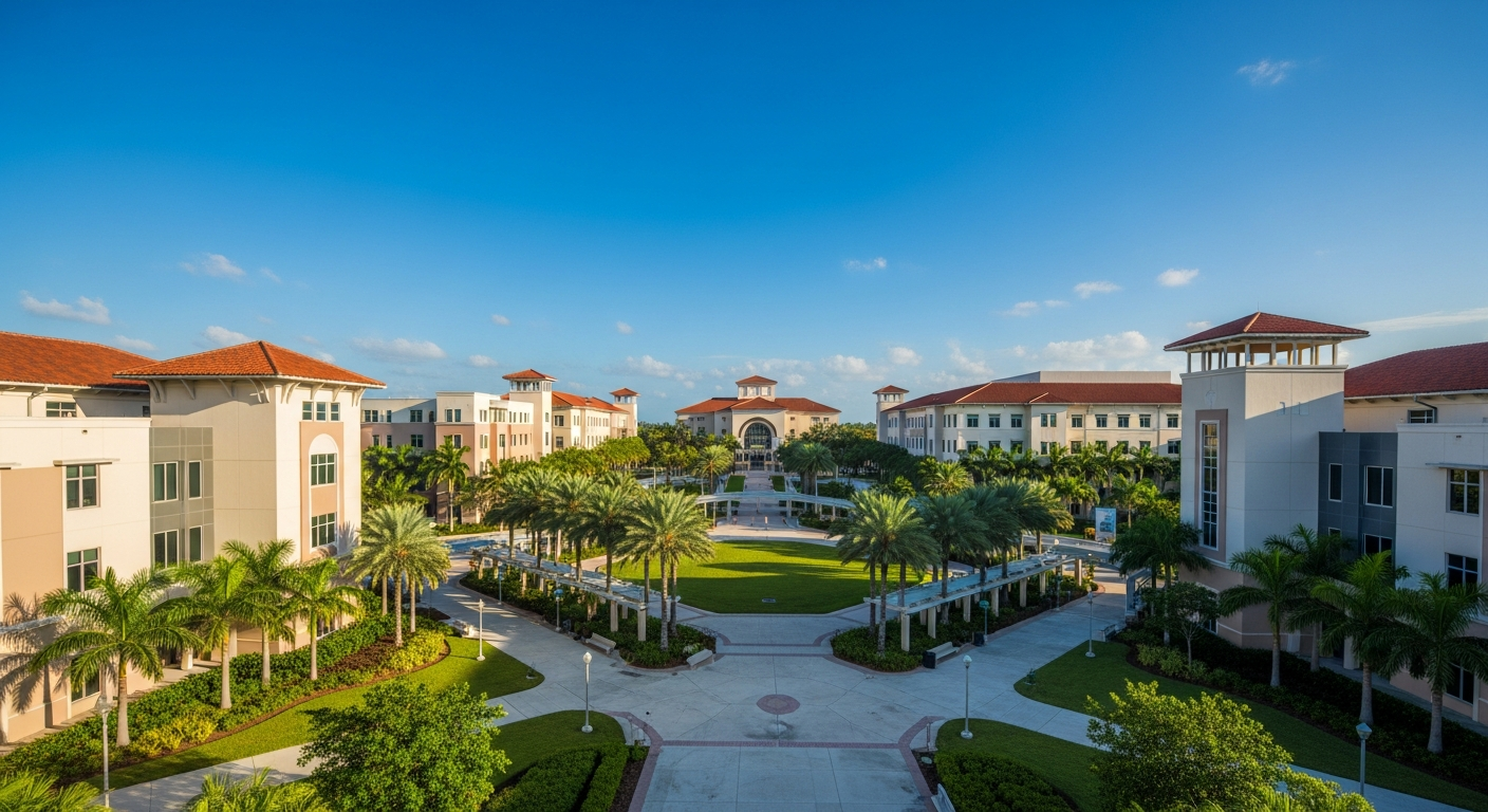 central quad or green space