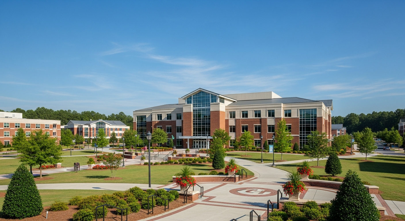 main administration building