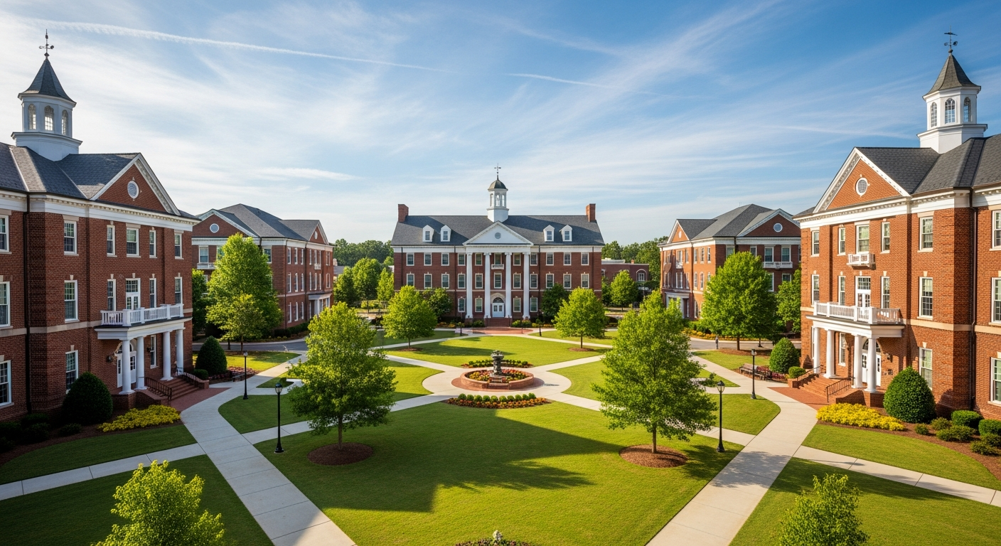 central quad or green space