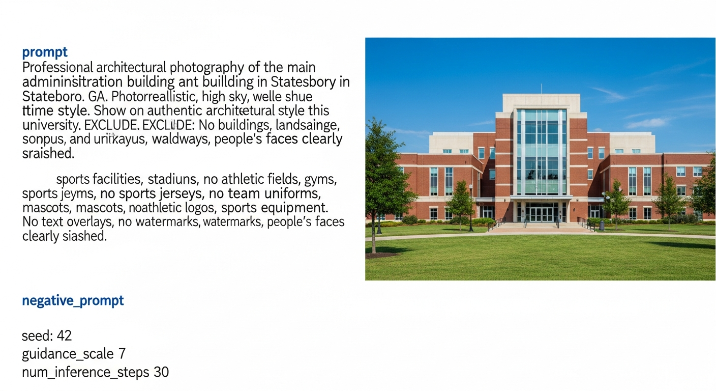 main administration building