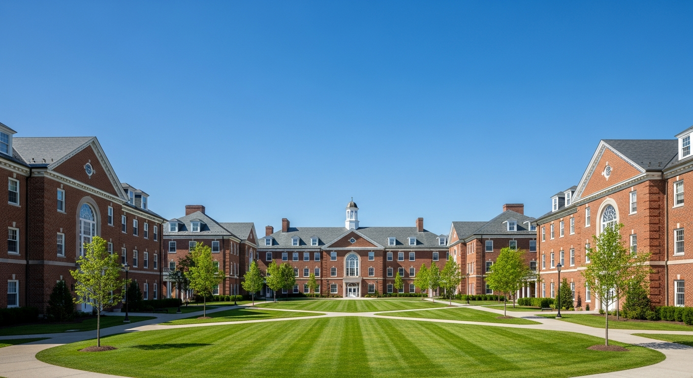 central quad or green space