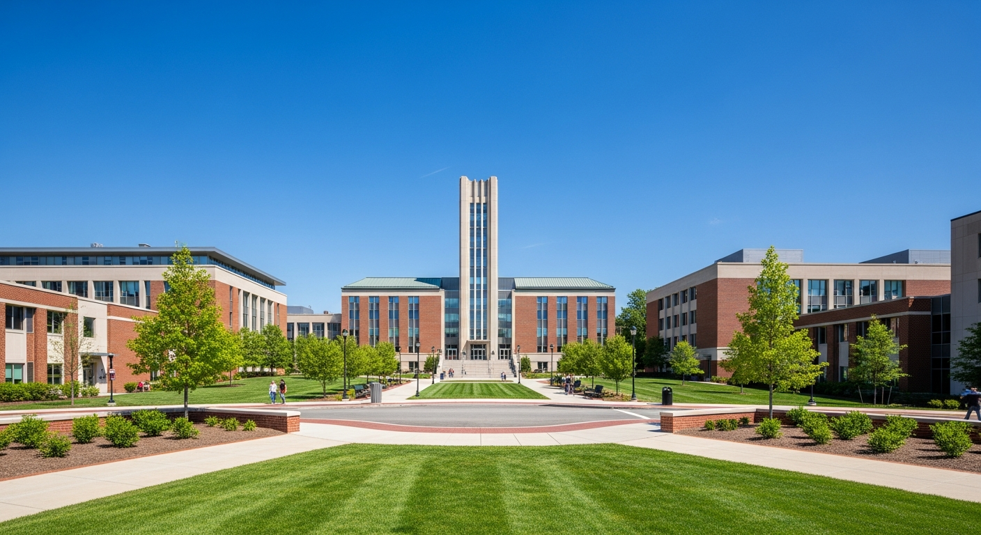 main administration building