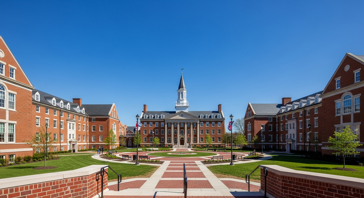 central quad or green space