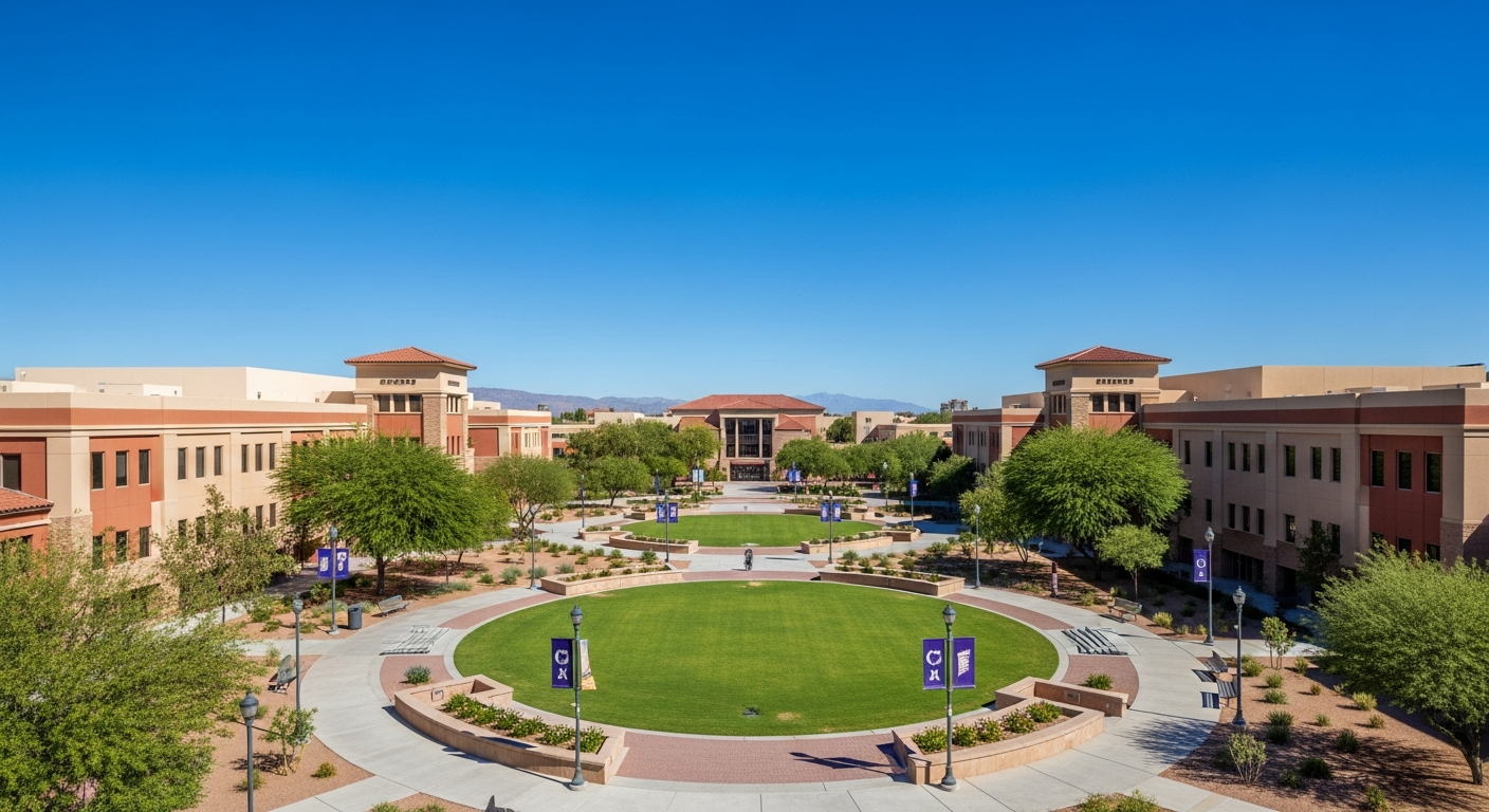 central quad or green space