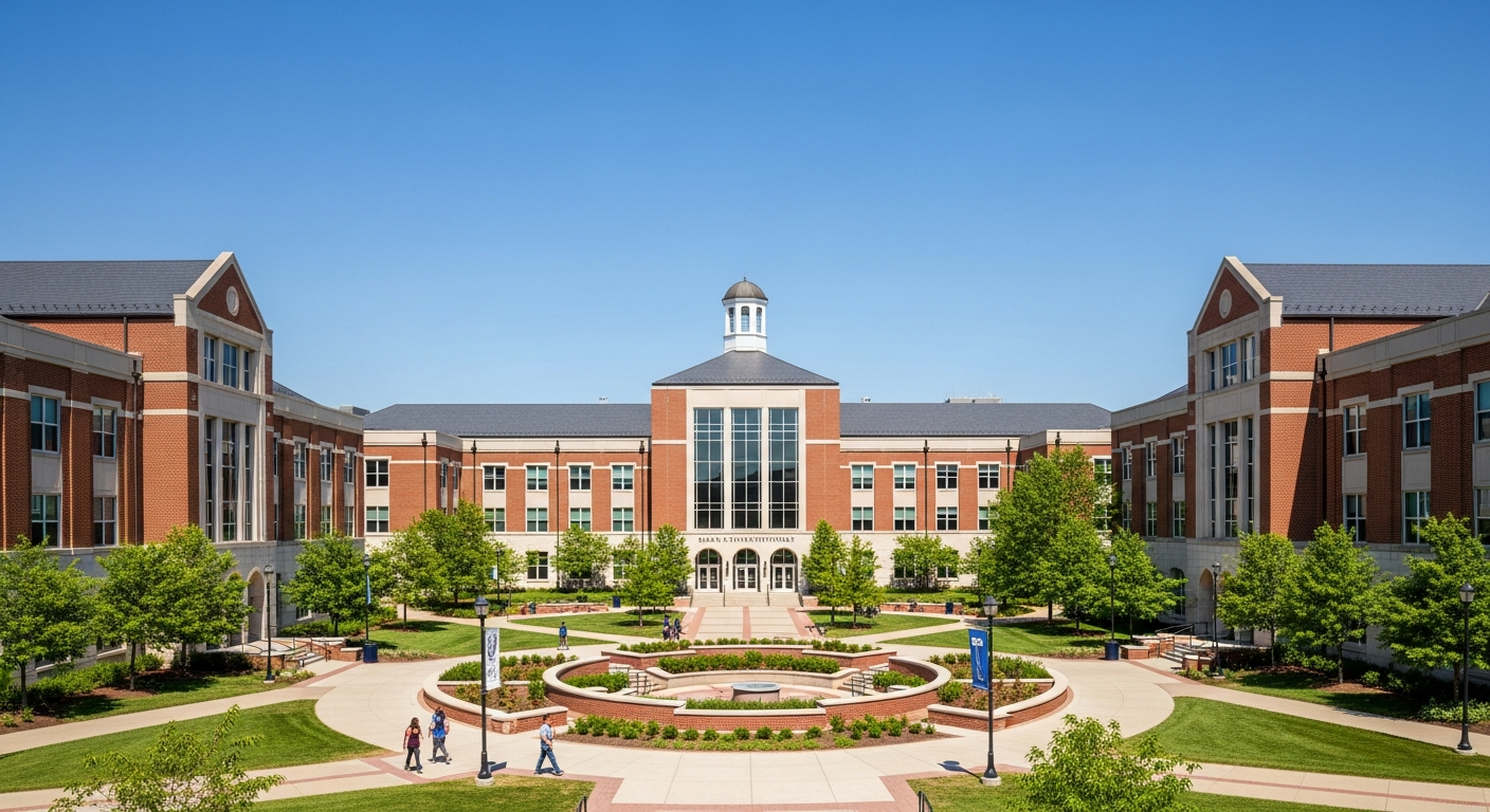 central quad or green space