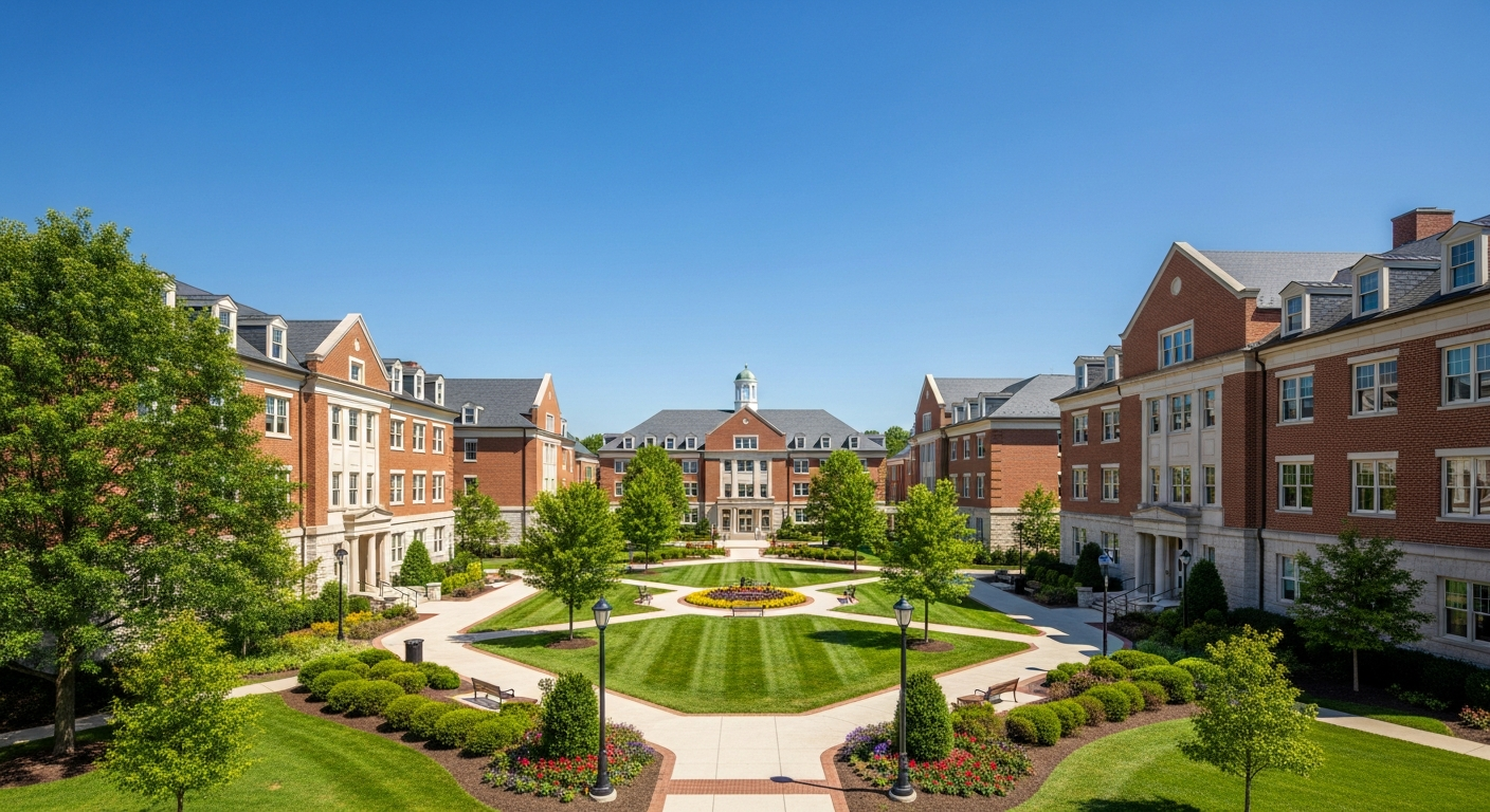 central quad or green space
