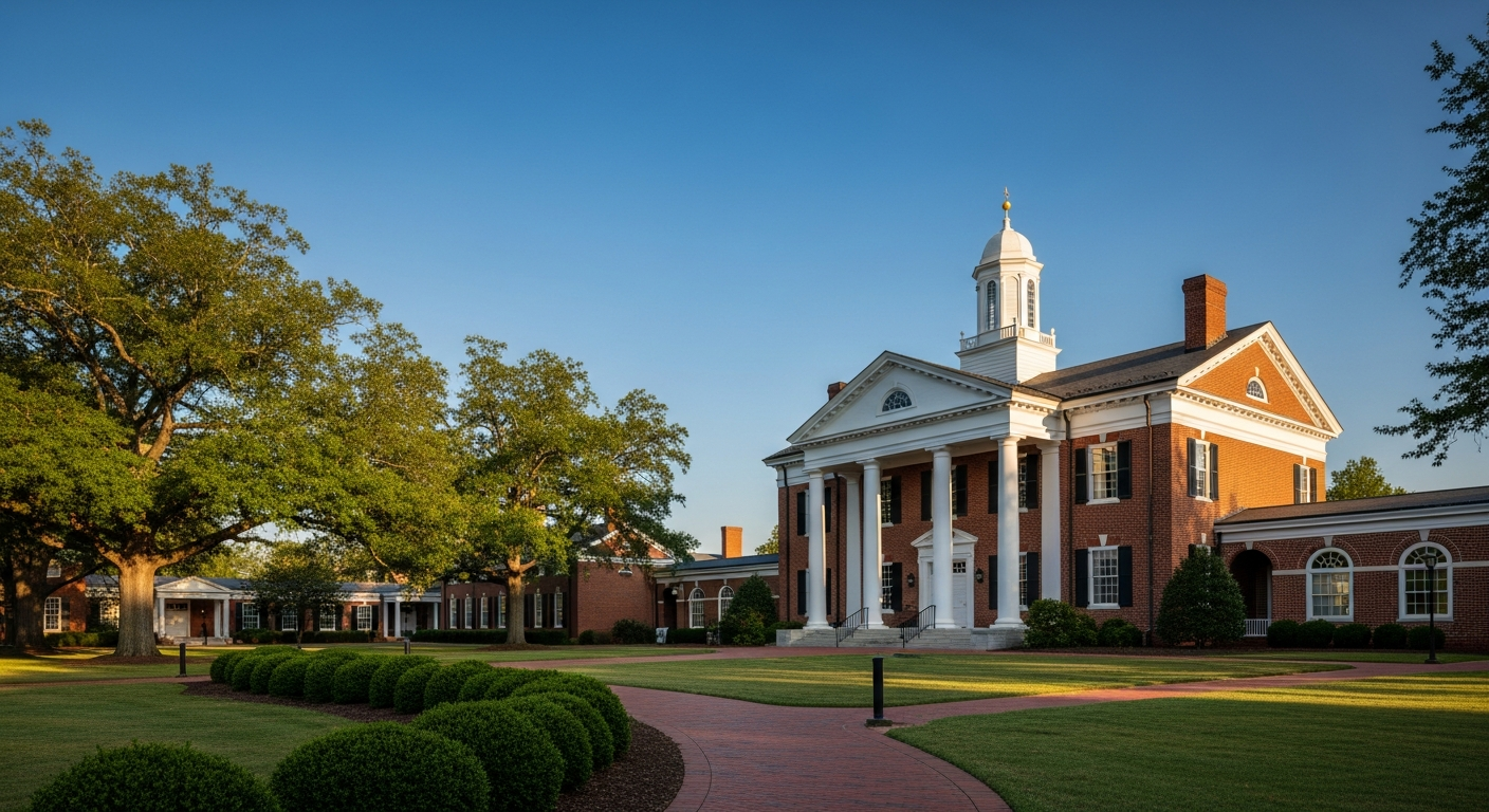 main administration building