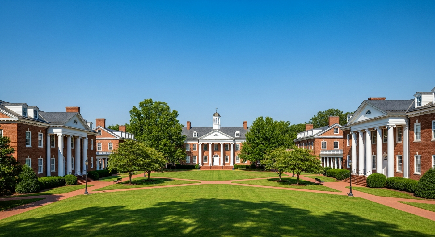 central quad or green space