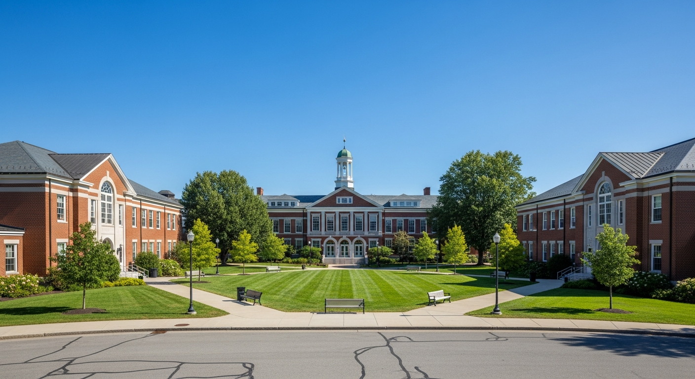 central quad or green space