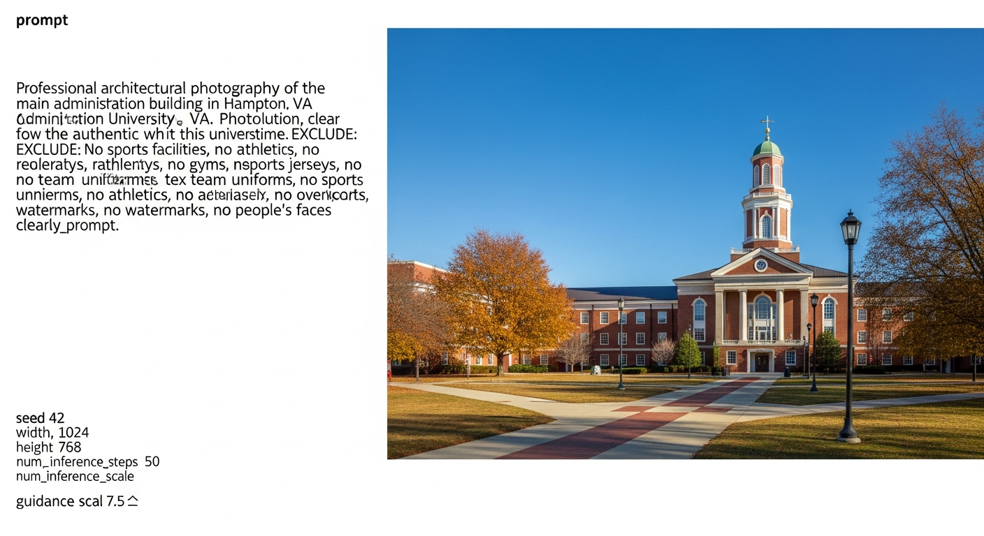 main administration building