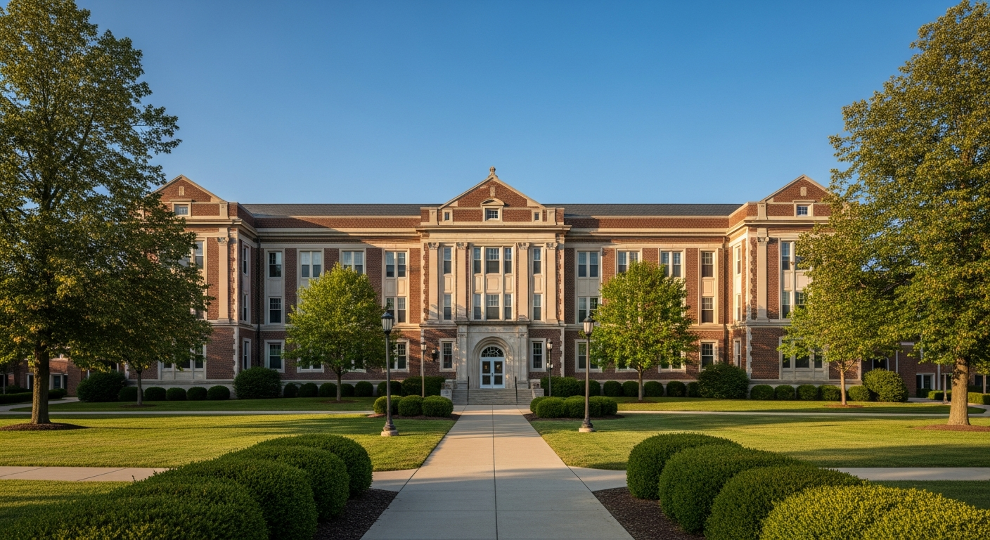 main administration building
