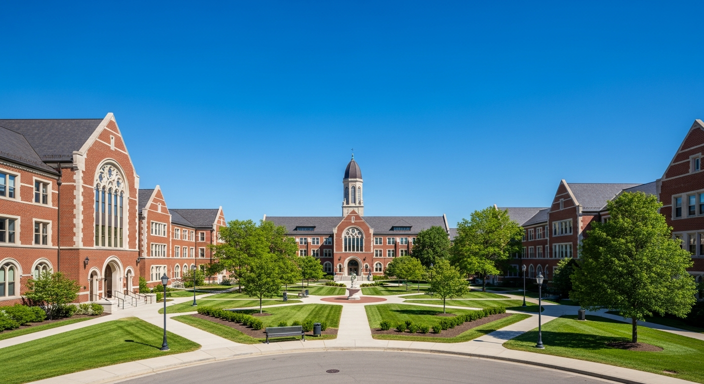 central quad or green space