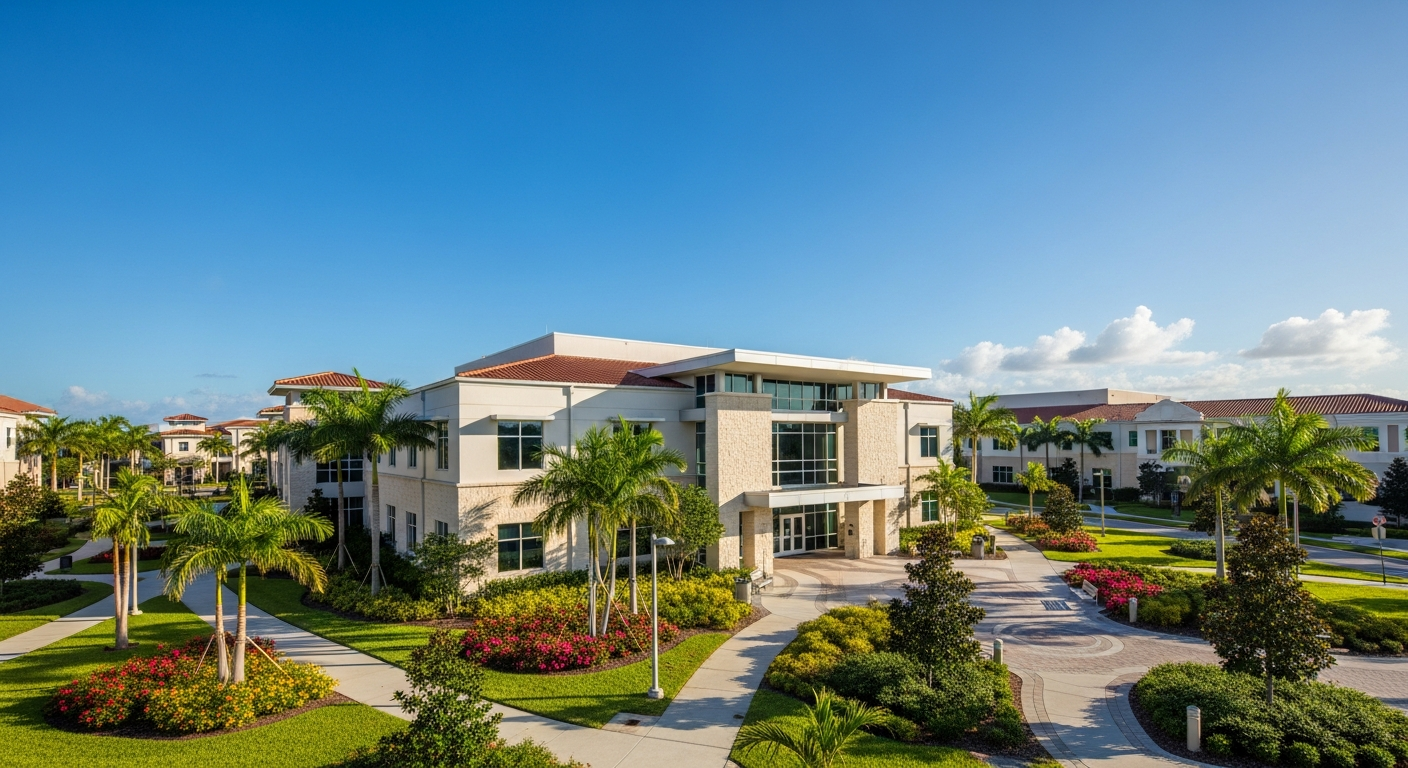 main administration building