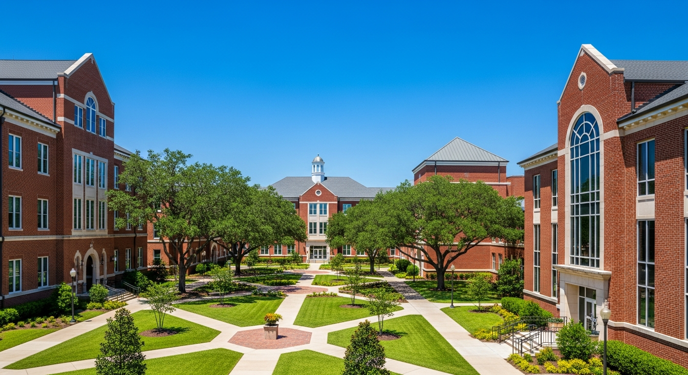 central quad or green space