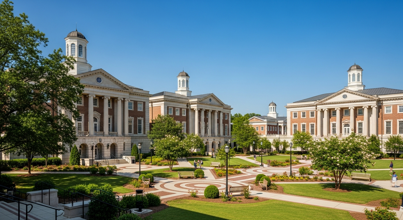 central quad or green space