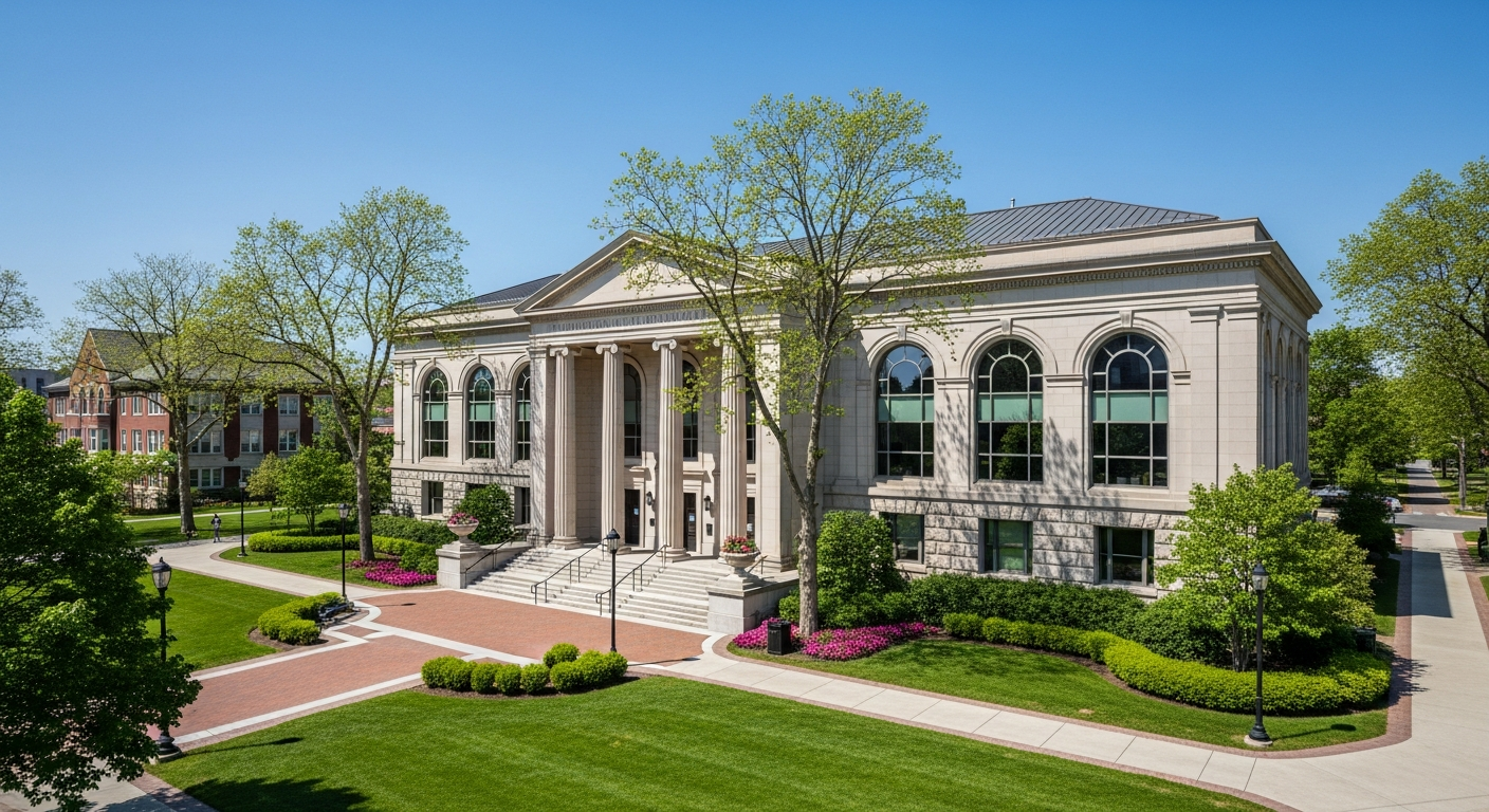 main administration building