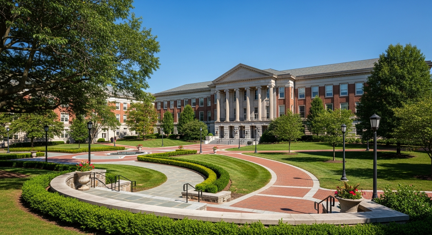 main administration building