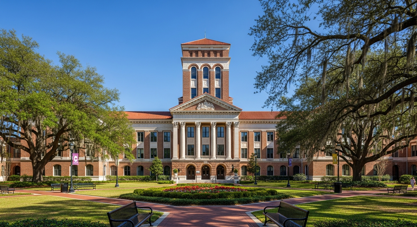 main administration building