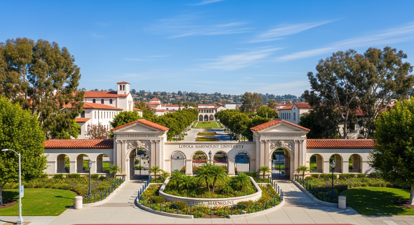 iconic campus entrance gate or sign