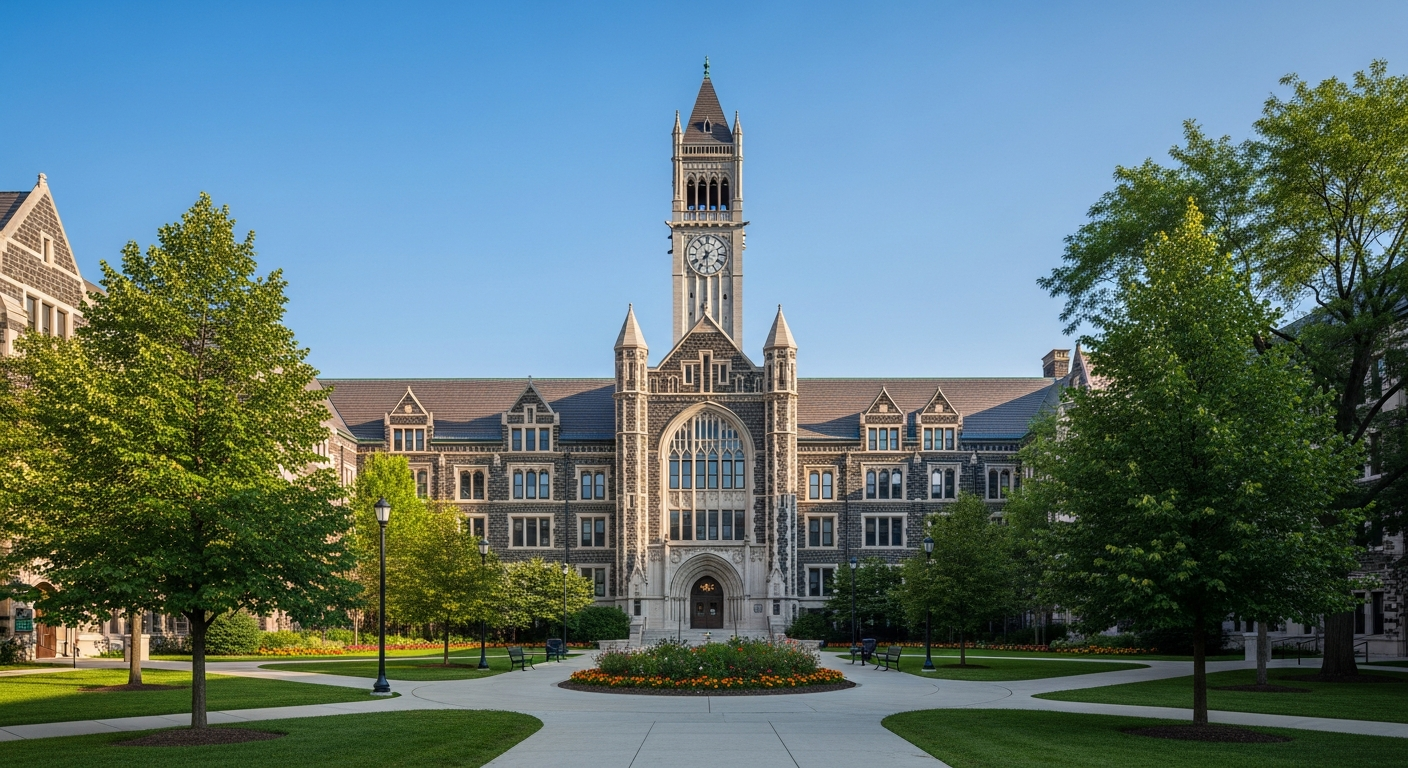 main administration building