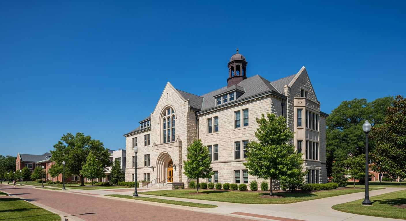 main administration building