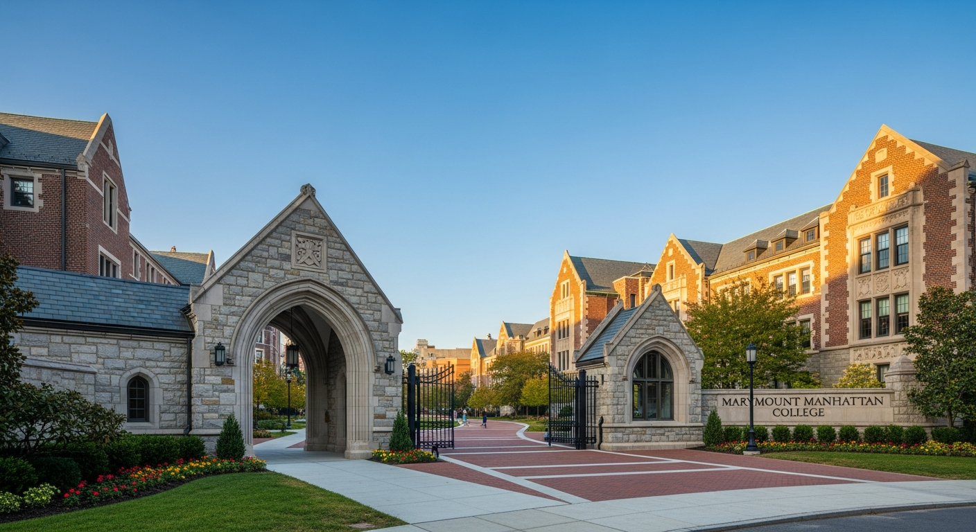 iconic campus entrance gate or sign