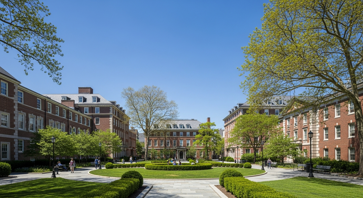 central quad or green space