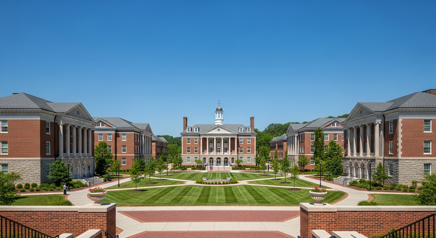 central quad or green space