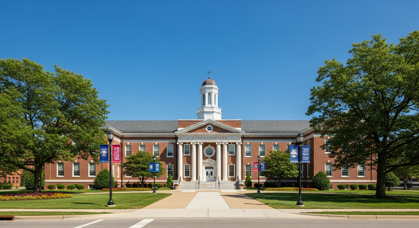 main administration building