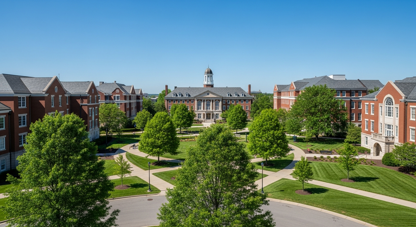 central quad or green space