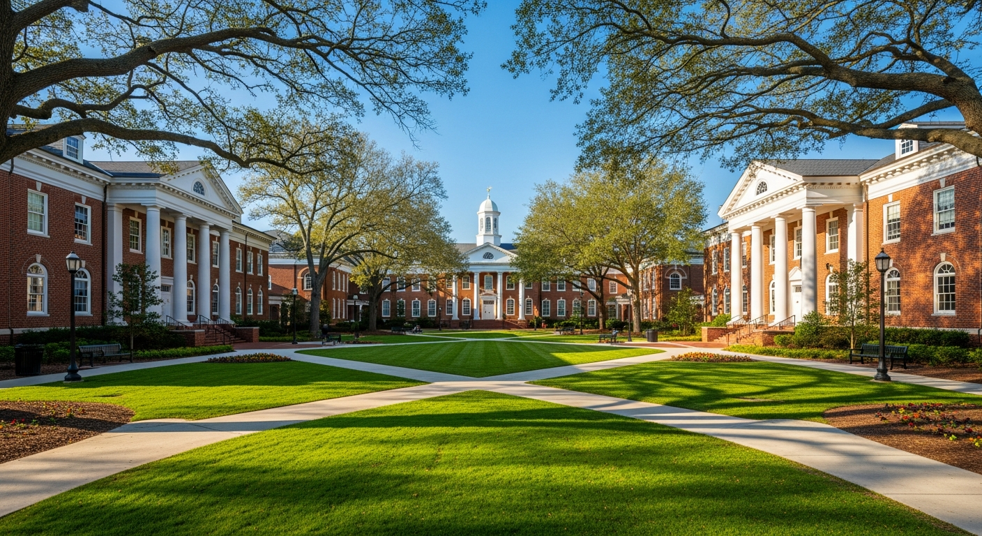 central quad or green space