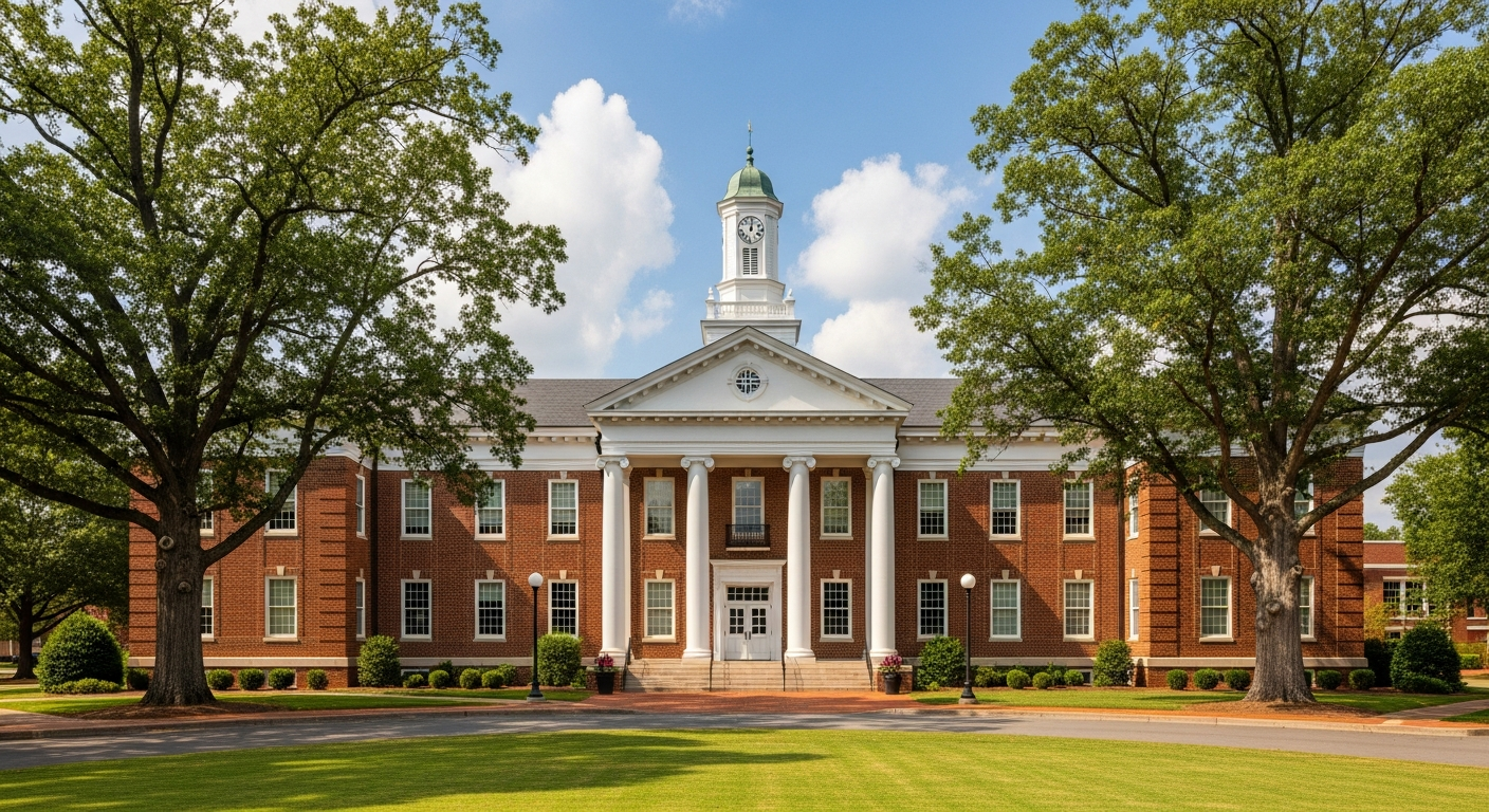 main administration building