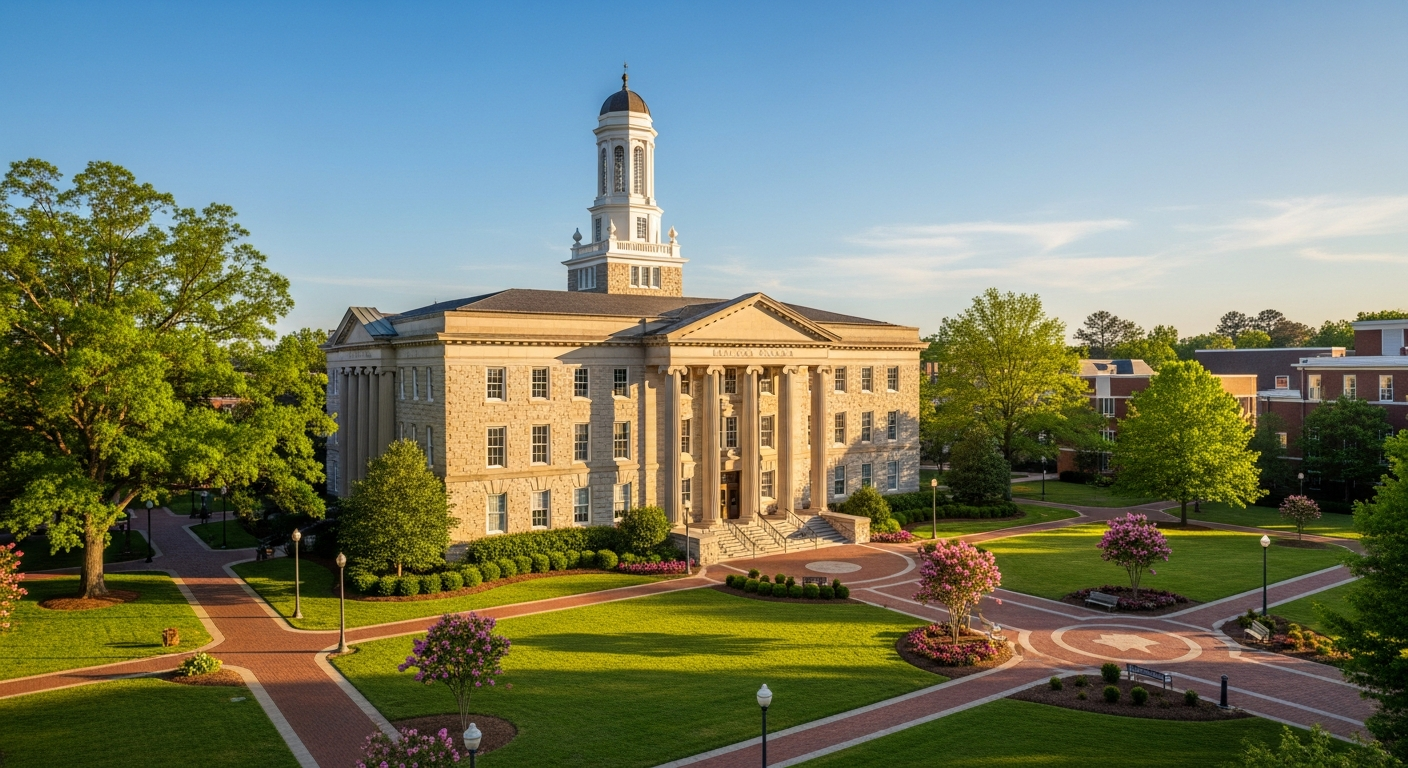 main administration building