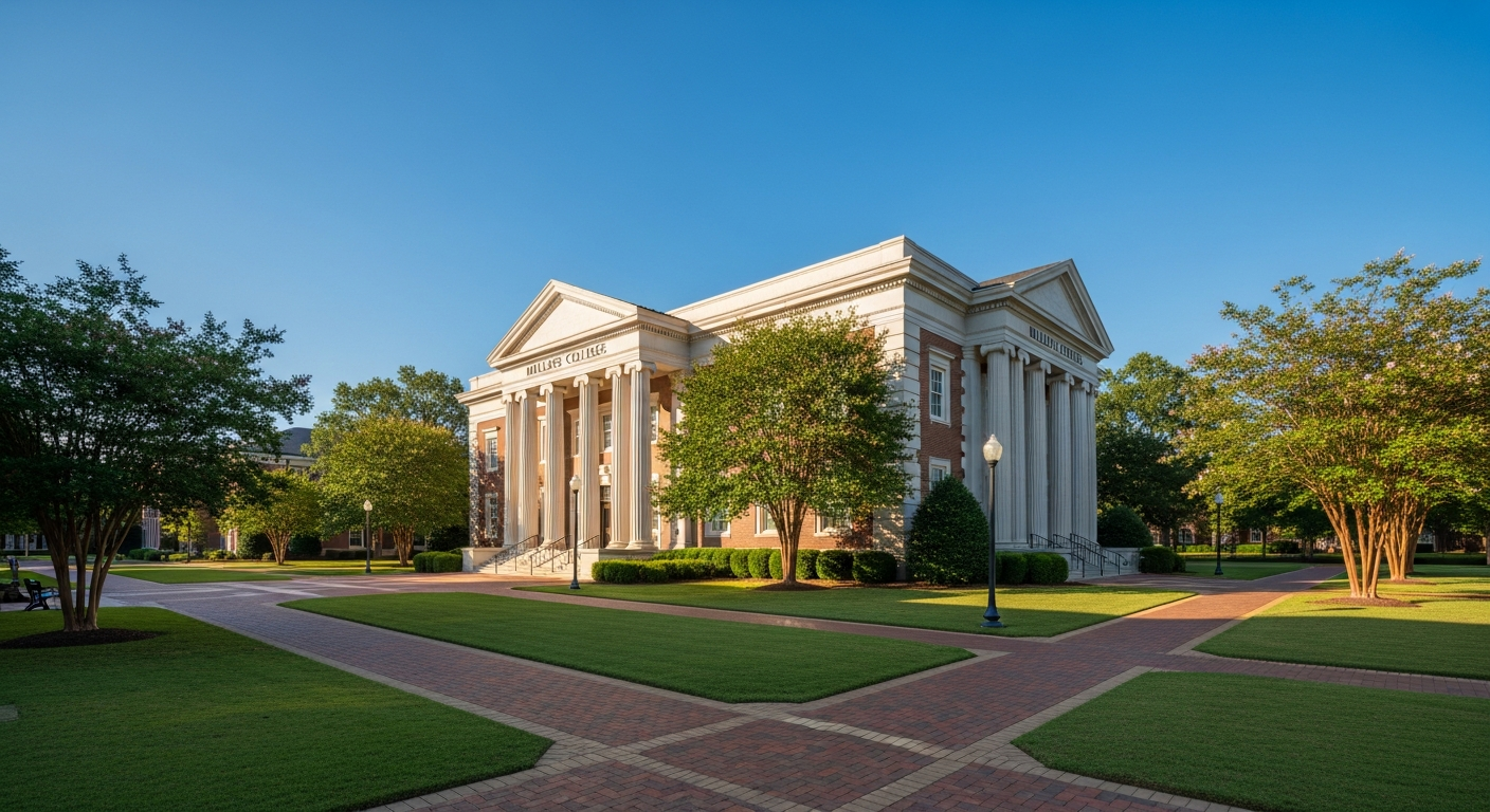 main administration building