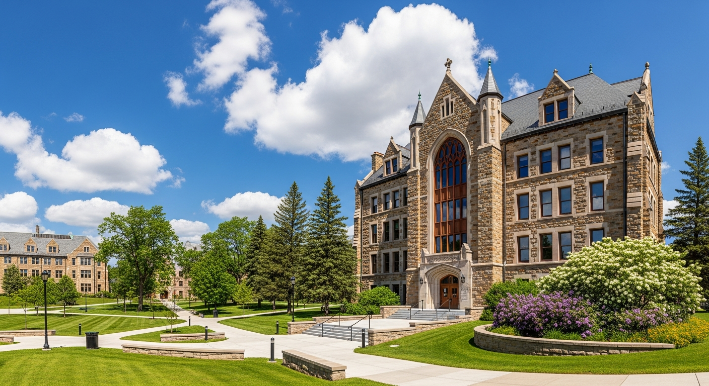 main administration building
